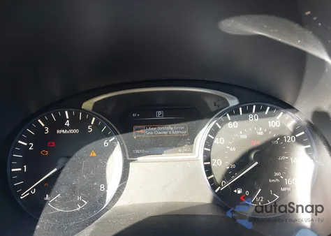 2016 Nissan Altima 2.5 Sr из США, поврежденный, VIN 1N4AL3AP2GC115741